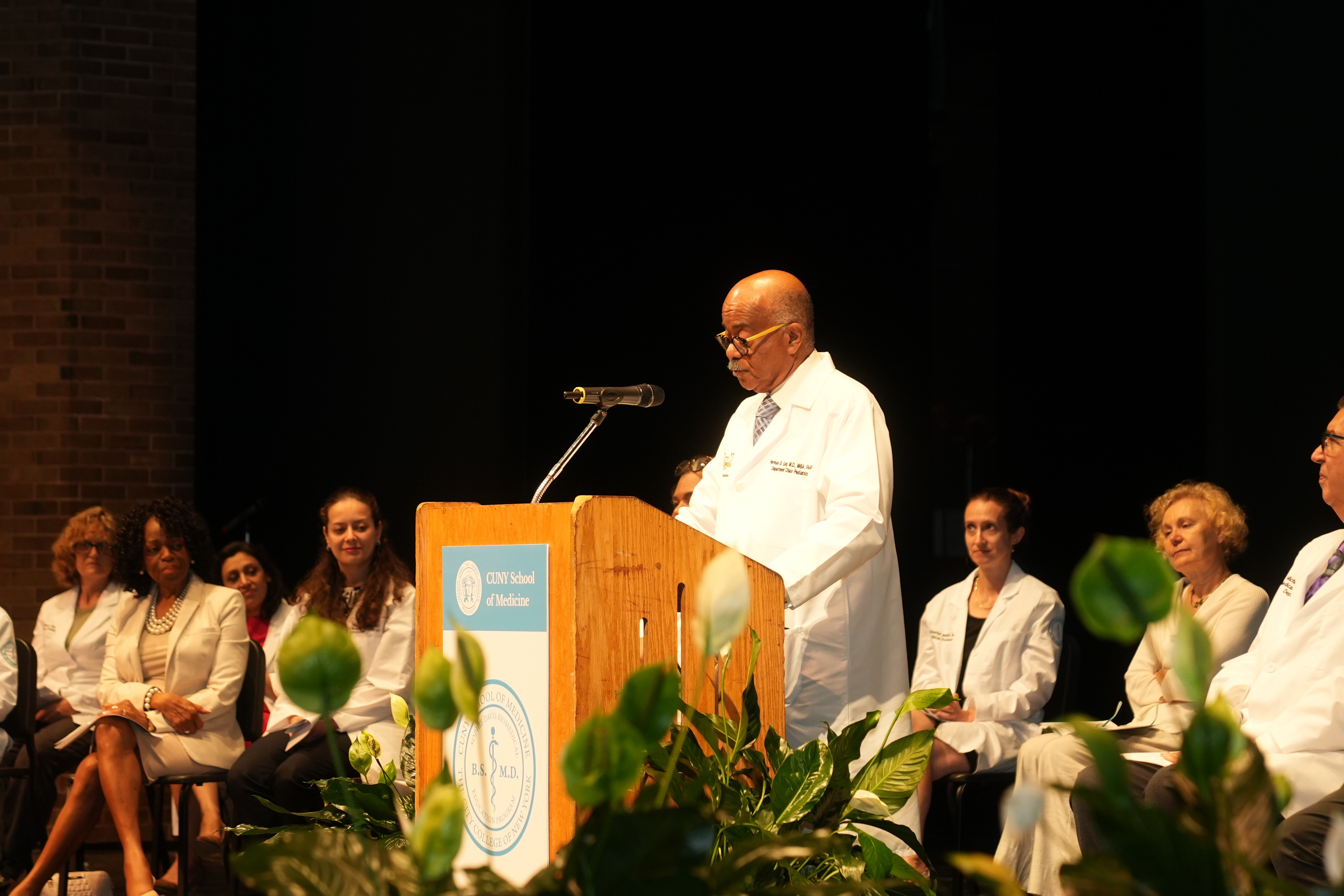 Dr. Gray speaking