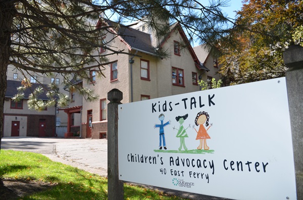 Kids-TALK Building Sign